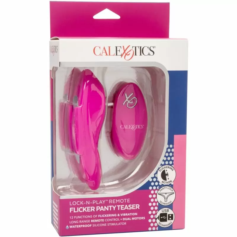 Стимулятор в трусики с пультом управления Lock-N-Play Remote Flicker Panty Teaser
