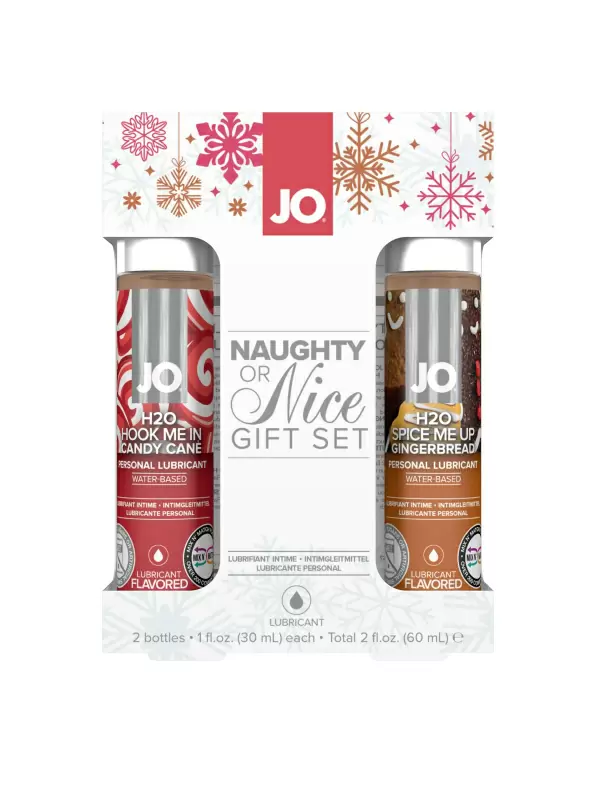 Набор вкусовых лубрикантов JO Naughty or Nice 
