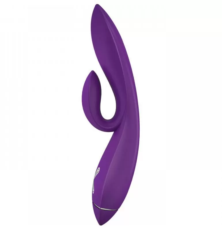 Вибратор Ovo K1 для двойной стимуляции – фиолетовый