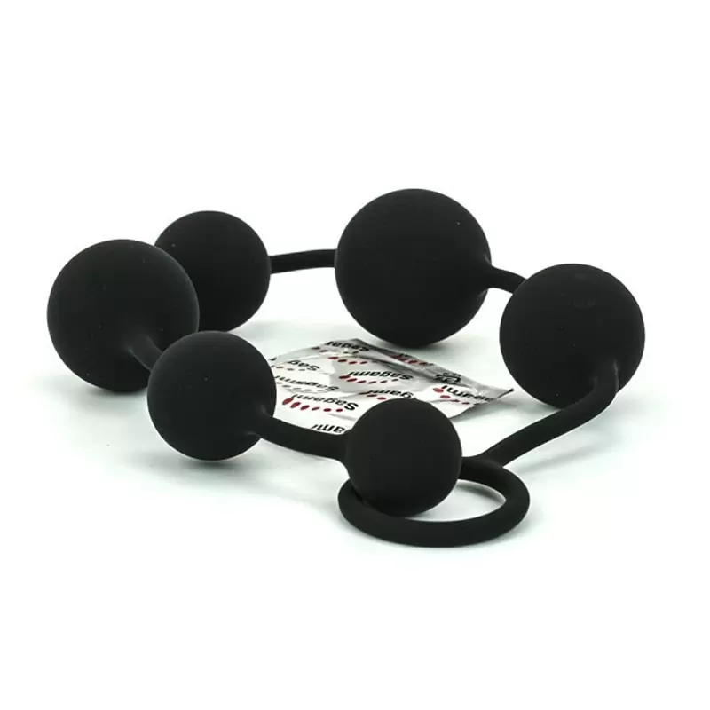 Анальная цепочка Black Velvets – черный