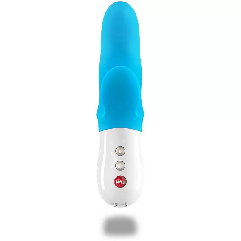 Водонепроницаемый вибратор Fun Factory Miss Bi, 17 см, 6 режимов, голубой
