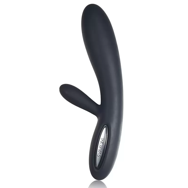 Двойной вибратор Lucas с интеллектуальным режимом, 48 часов без подзарядки – черный