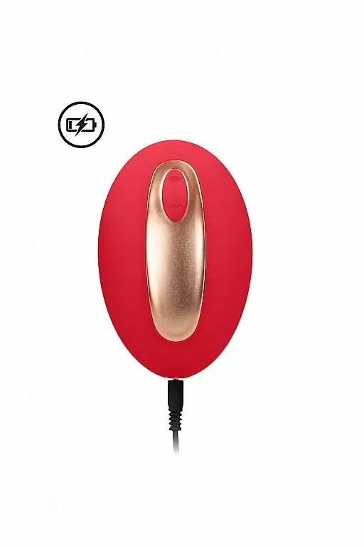 Виброкольцо с вибропультом управления Poise (красный)