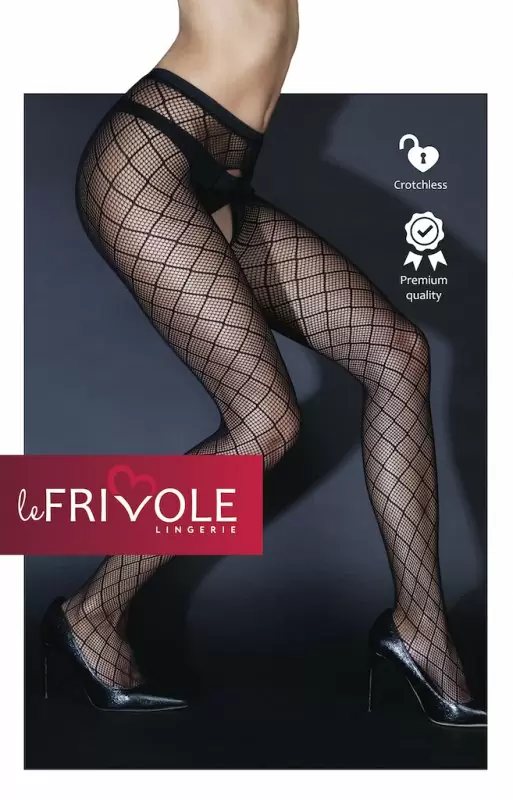 Колготки с доступом рисунок сетка (Sense)