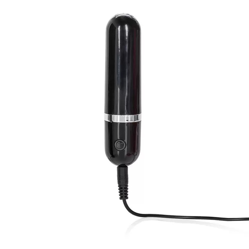 Вибромассажер простаты Dr. Joel Kaplan с эрекционным кольцом – черный