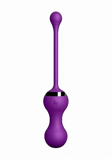 Вагинальные шарики Kegel Egg: 19.4 см, 10 режимов работы, АБС/силикон