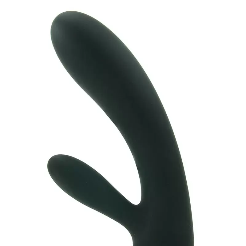 Вибратор Lorna работает от прикосновений, интеллектуальный – черный