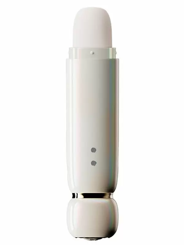 Вакуумный стимулятор клитора Zalo LIA, 12,6 см, силикон, бежевый