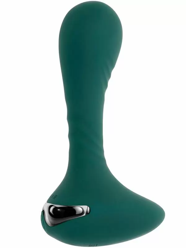 Массажер простаты Evolved Goes Anywhere, 10 режимов, изумрудный