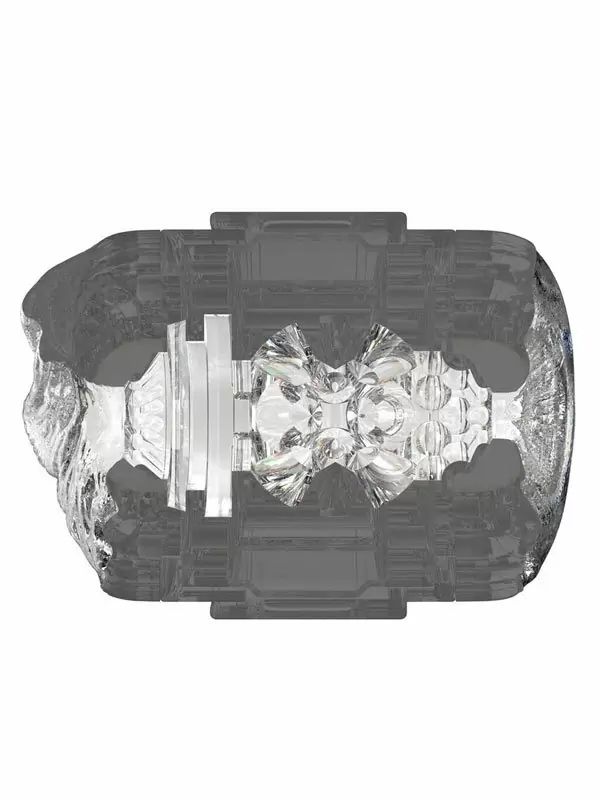 Реалистичный мастурбатор Fleshlight Quickshot Stoya, 11 см, анатомия реальной актрисы, прозрачный