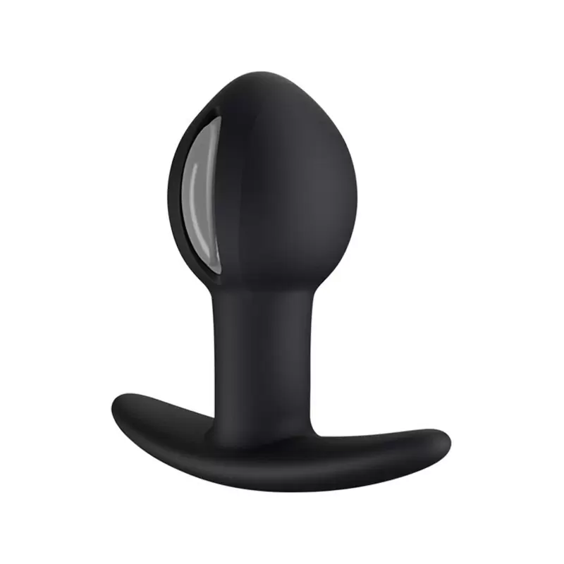 Анальный стимулятор B Ball Uno со смещенным центром тяжести – черный с серым