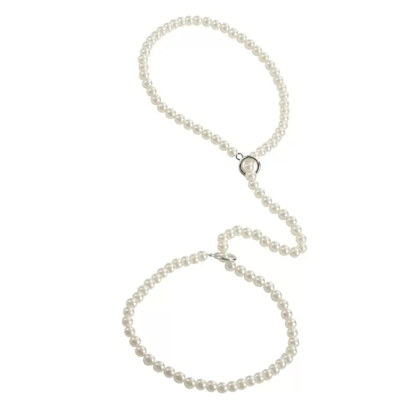 Жемчужные наручники Playful in Pearls Pearl Cuffs – белые