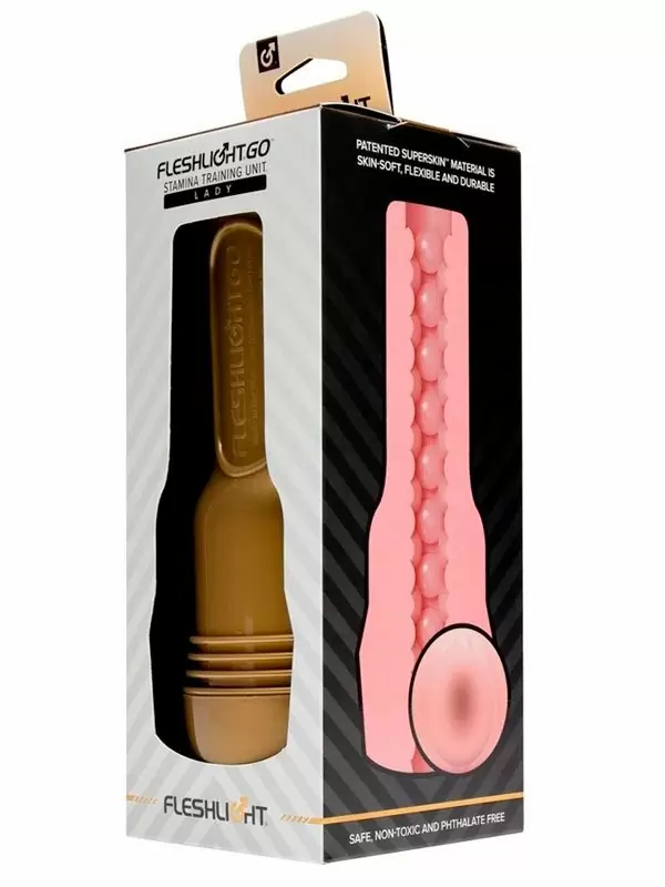 Реалистичный мастурбатор Fleshlight Go Stamina Training Lady, 18 см, вагина, телесный