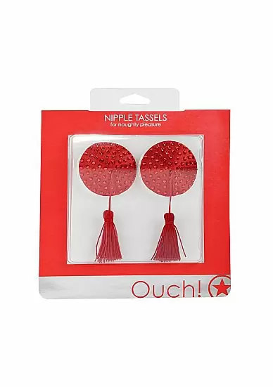 Ребристые пестисы Round Ouch!, красный