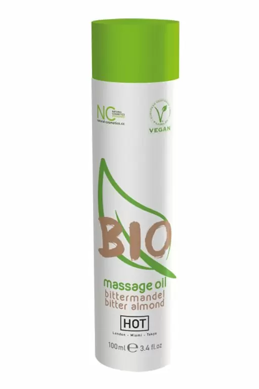 Массажное масло HOT BIO Massage oil bitter almond 100 мл.