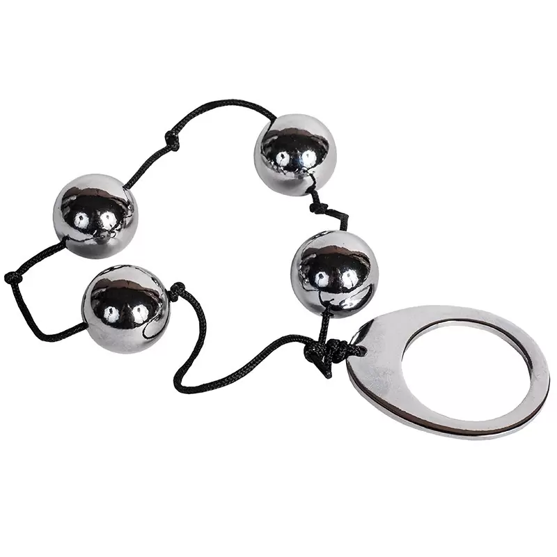 Анальные шарики Heavy Metal Anal Beads металлические – серебристые