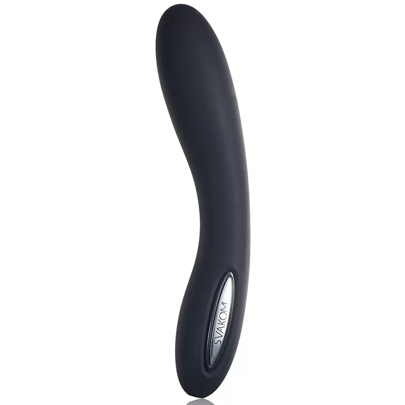 Вибромассажер Leslie с функцией подогрева, интеллектуальный режим – черный