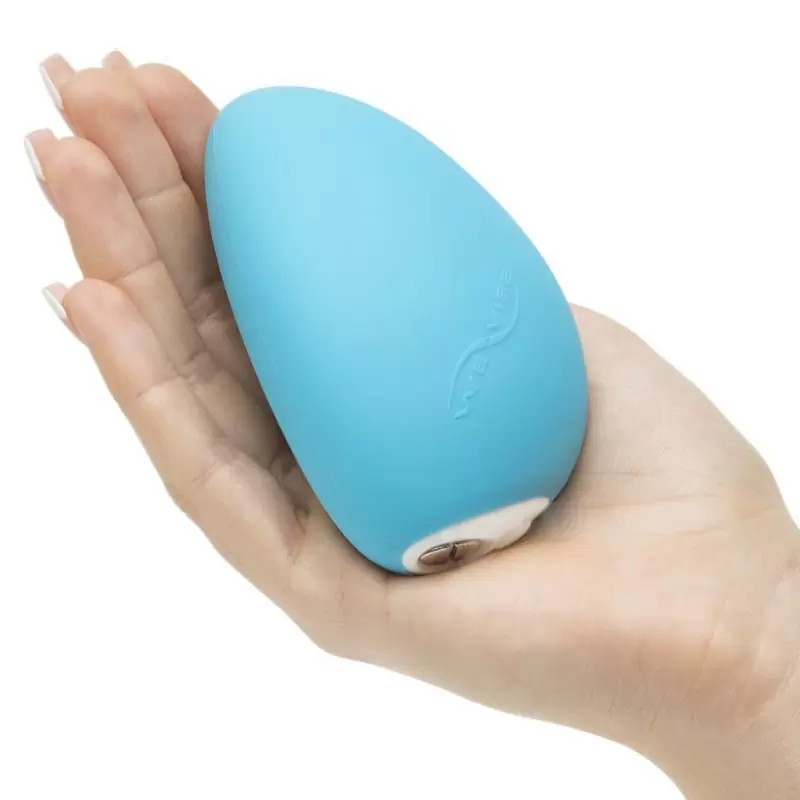 Вибромассажер для клитора на радиоуправлении We-Vibe Wish – голубой