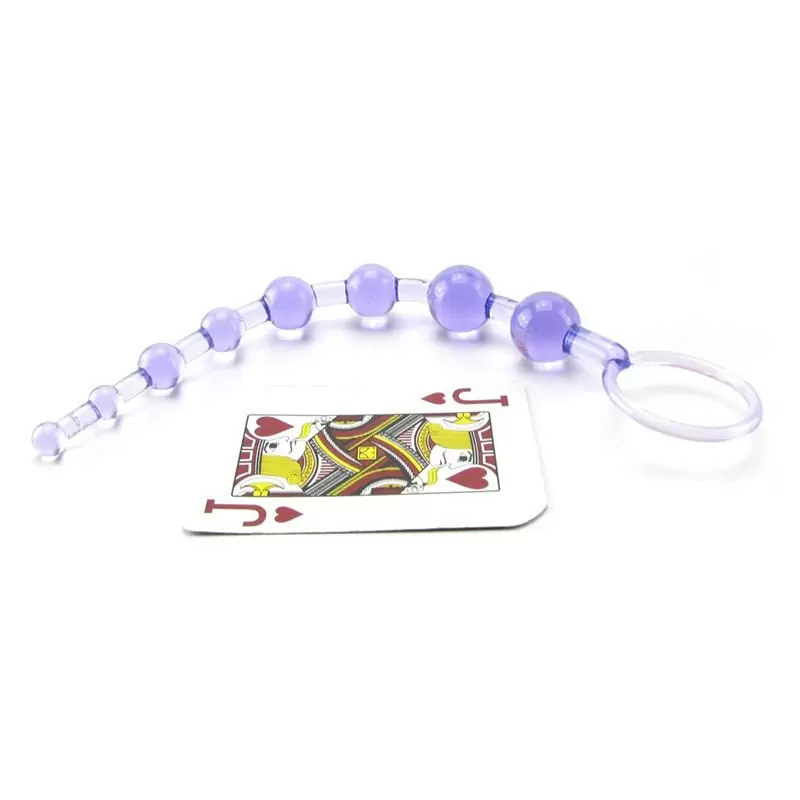 Анальная цепочка Anal 101 Intro Beads – фиолетовый