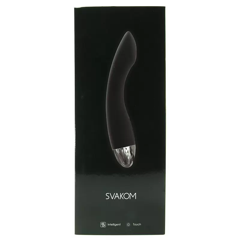 Сенс-вибратор G-точки Lisa включающийся от прикосновений – черный	