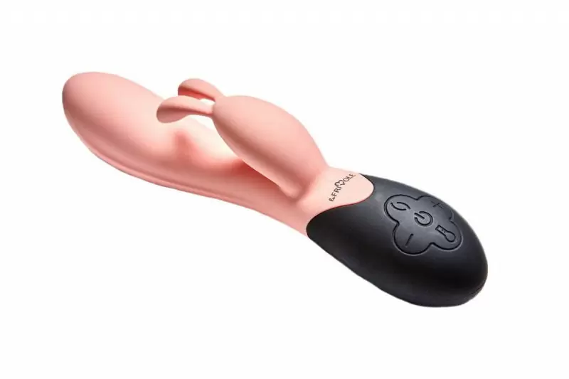 Нагреваемый вибратор кролик Gemini, цвет розовый