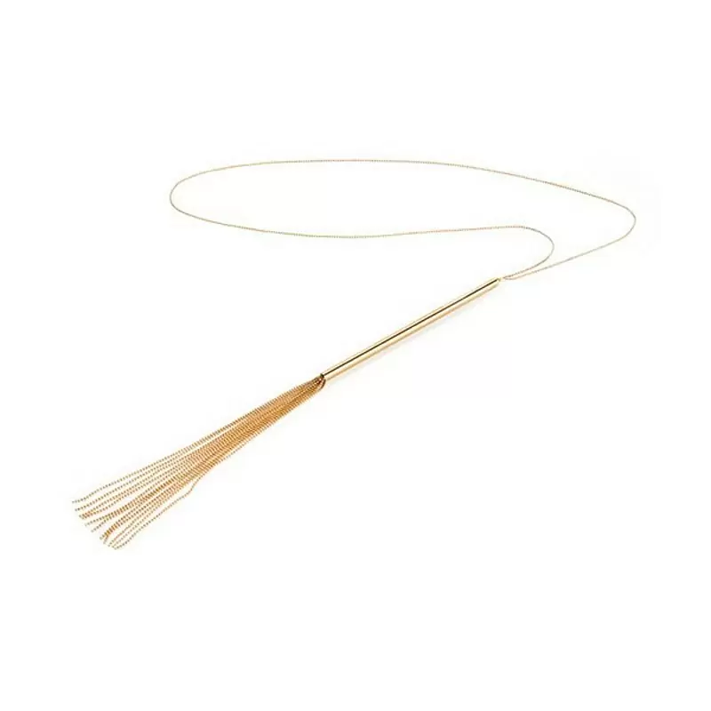 Украшение-подвеска Magnifique в виде плетки – золотистый