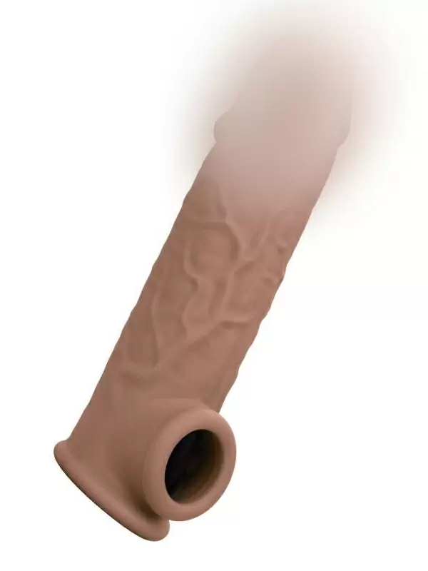 Увеличивающая насадка California Exotic Novelties Performance Maxx Life-Like Extension — 17,75 см, диаметр 3,75 см