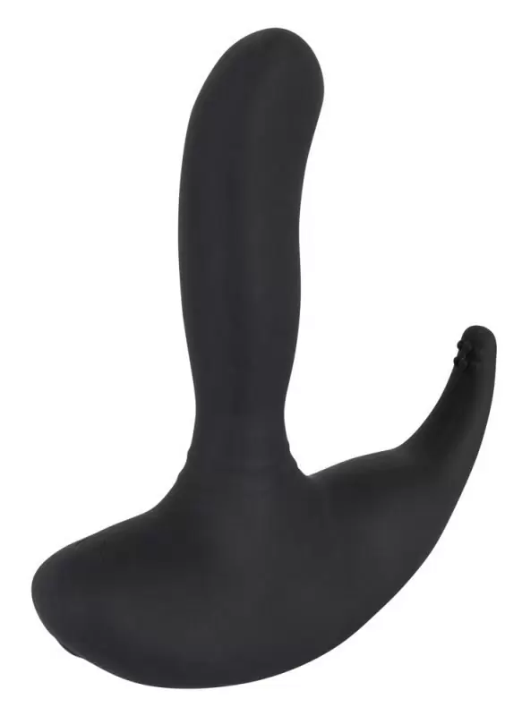 Эргономичный вибростимулятор простаты Rolling Head Vibe - черный