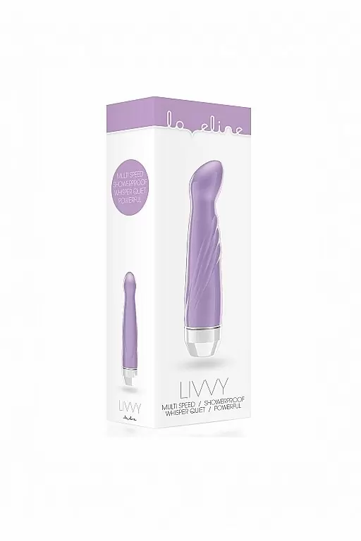 Вибромассажер для точки G Livvy (фиолетовый)