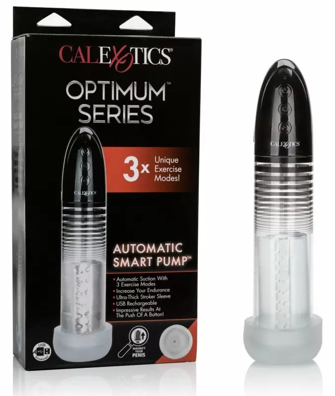 Автоматическая вакуумная помпа Calexotics Optimum Series Automatic Smart Pump - чёрный
