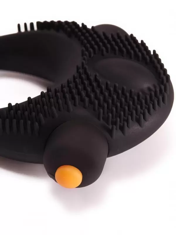 Виброкольцо Pornhub Vibrating Cock Ring - черный