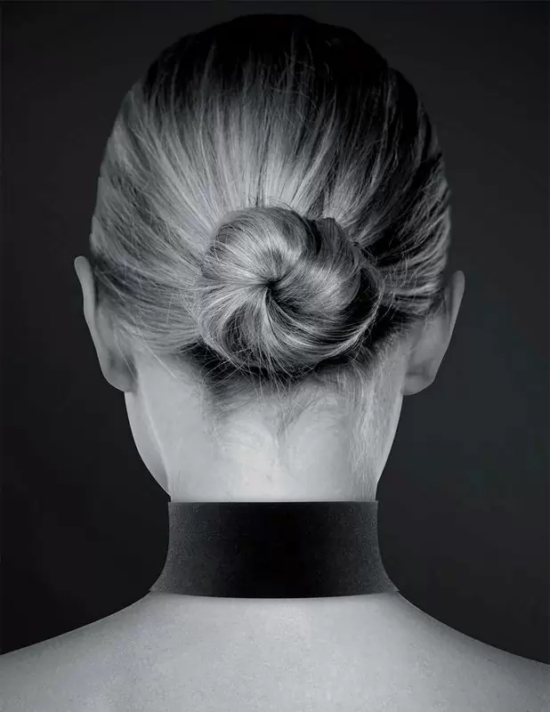 Элегантный чокер Concorde CHOKER LACET NOIR, со шнуровкой, 30 см, черный