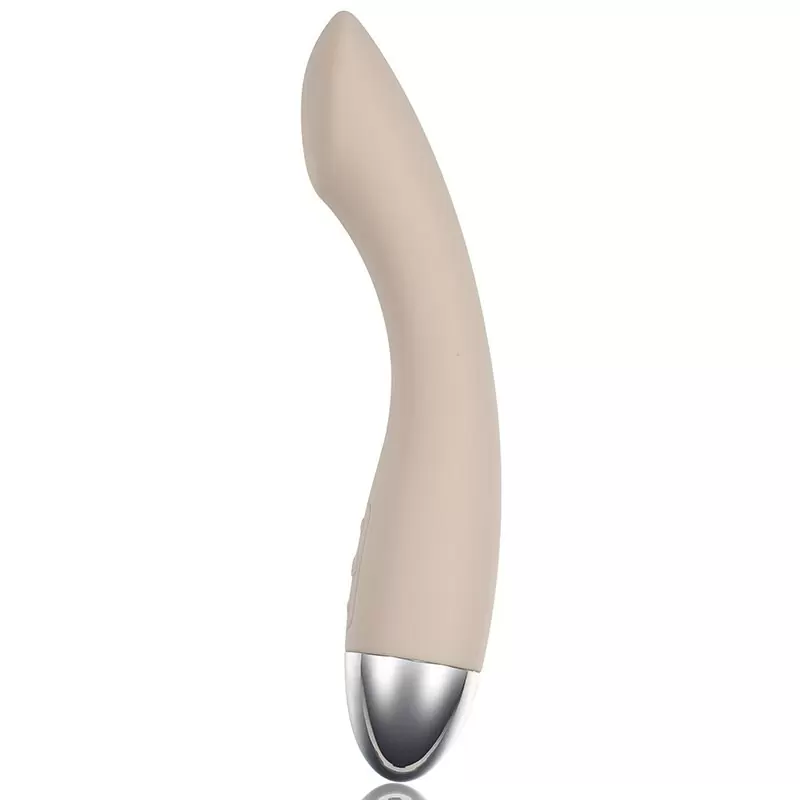 Сенс-вибратор G-точки Lisa включающийся от прикосновений – бежевый