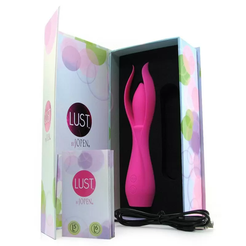 Вибромассажер с лепестками Lust by Jopen L6 – розовый