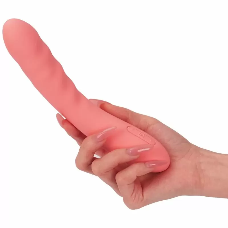 Интерактивный вибромассажер Ava Neo Peach Pink с функцией пенетрации