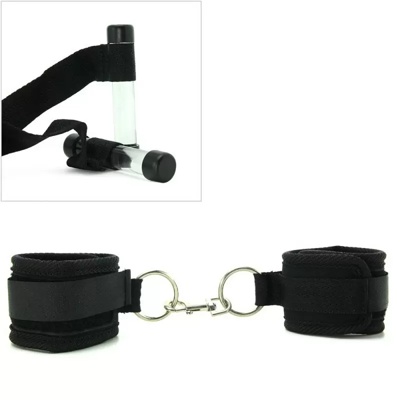 Фиксаторы с креплением к двери Closet Cuffs – черный