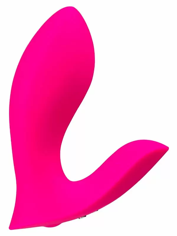 Носимый вибратор LOVENSE Flexer, для трусиков, 10,1 см, силикон, розовый