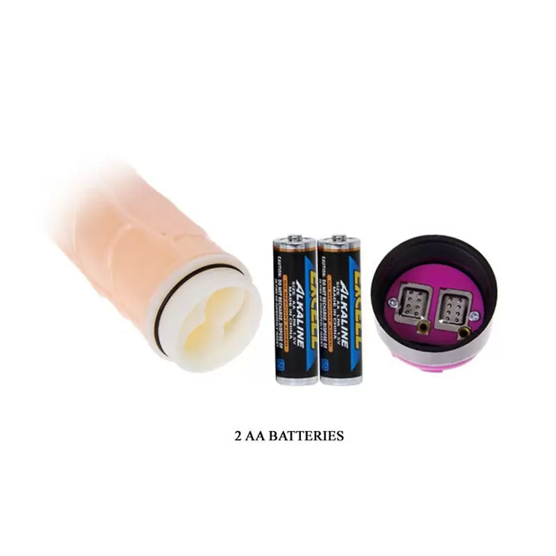 Реалистичный вибратор-ротатор Usa New – телесный