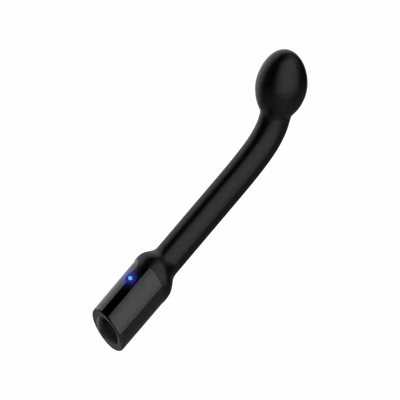 Массажер простаты Adam`S Rechargeable Prostate Probe. 16,5 см, 10 режимов вибрации, АБС/силикон