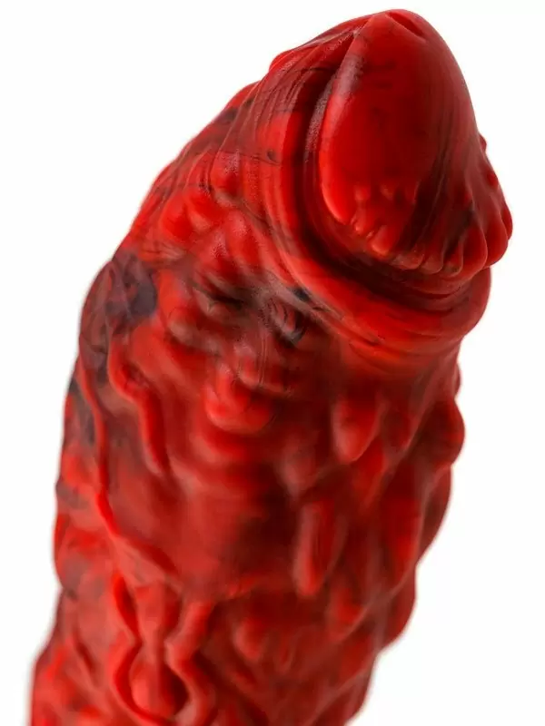 Необычный фаллоимитатор TOYFA Monster Docus, 20 см, 8 режимов, силикон