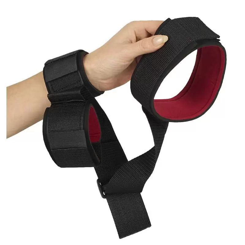 Наручники с ошейником Demuts-Riemen - черный