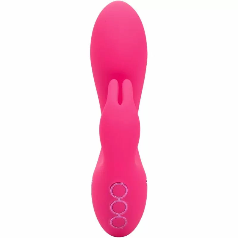 Компактный вибратор-кролик California Dreaming So. Cal Sunshine, 9,5 см, силикон, розовый