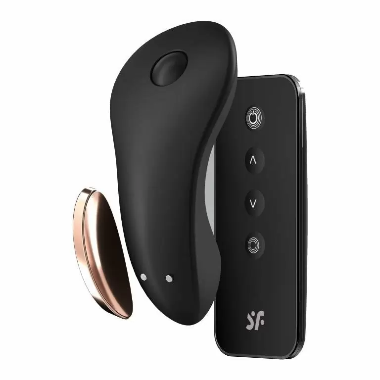 Бесшумный вибратор в трусики Little Secret. 10 режимов вибрации, силикон, синхронизация с моб.приложением