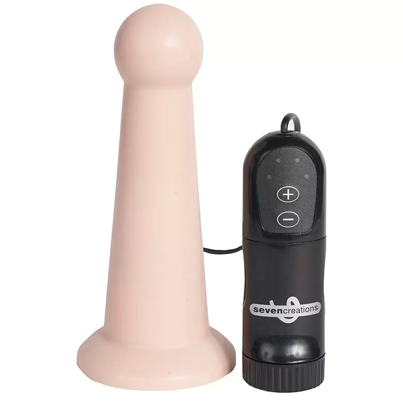 Анальная пробка E4 Probe Tip с вибрацией – телесная