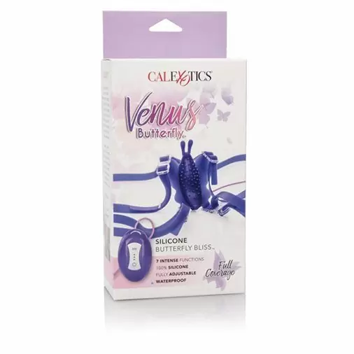 Перезарежаемый клиторавльный стимулятор бабочка Venus Butterfly с дистанционным пультом управления