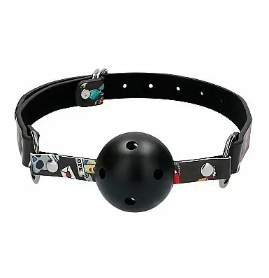 Кляп Breatheable Ball Gag Old School Tattoo Style