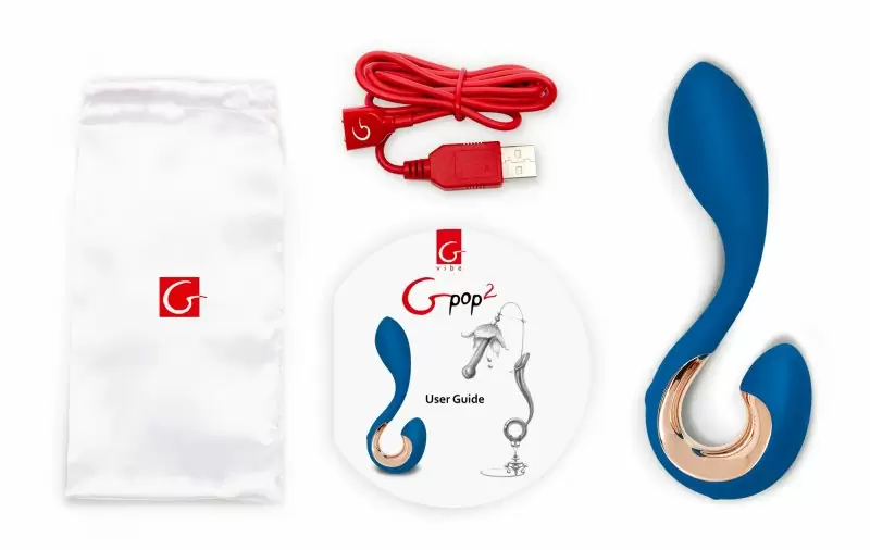 NEW! Gvibe Gpop2 - универсальный вибратор, 12.5х2.8 см.