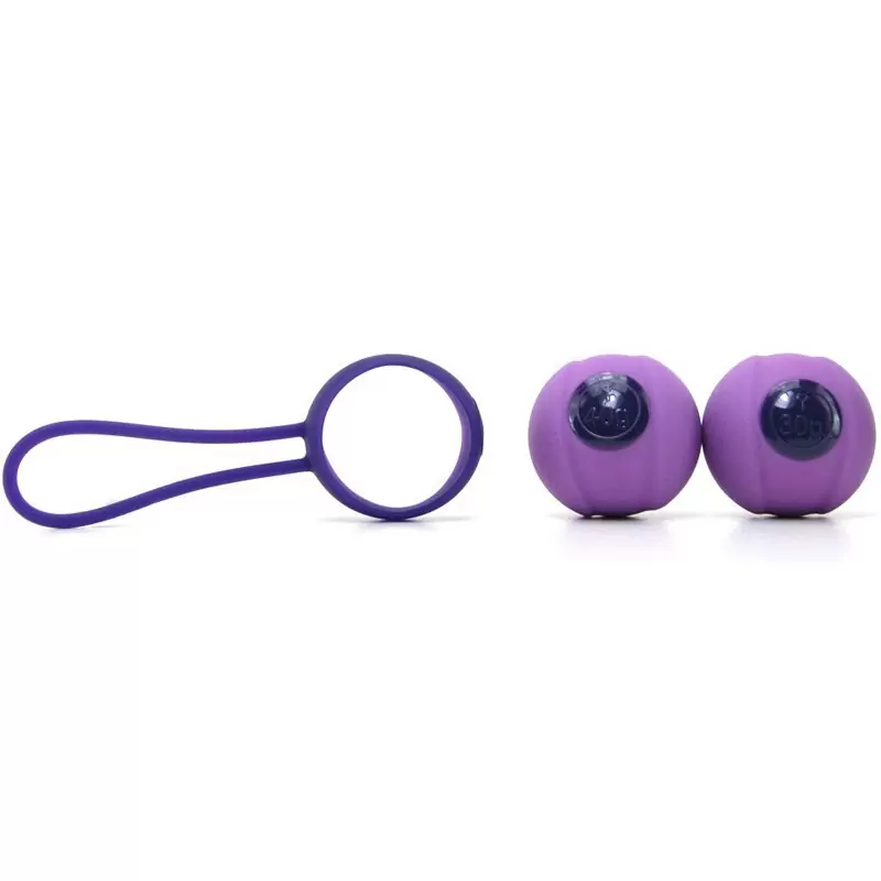 Набор из 2-х вагинальных шариков разного веса Stella I - Lavender