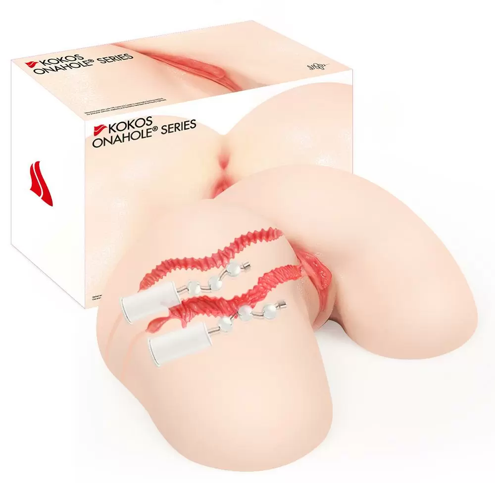 Vanilla Onahole Real Vagina Мастурбатор полуторс с двойным слоем, с вибрацией