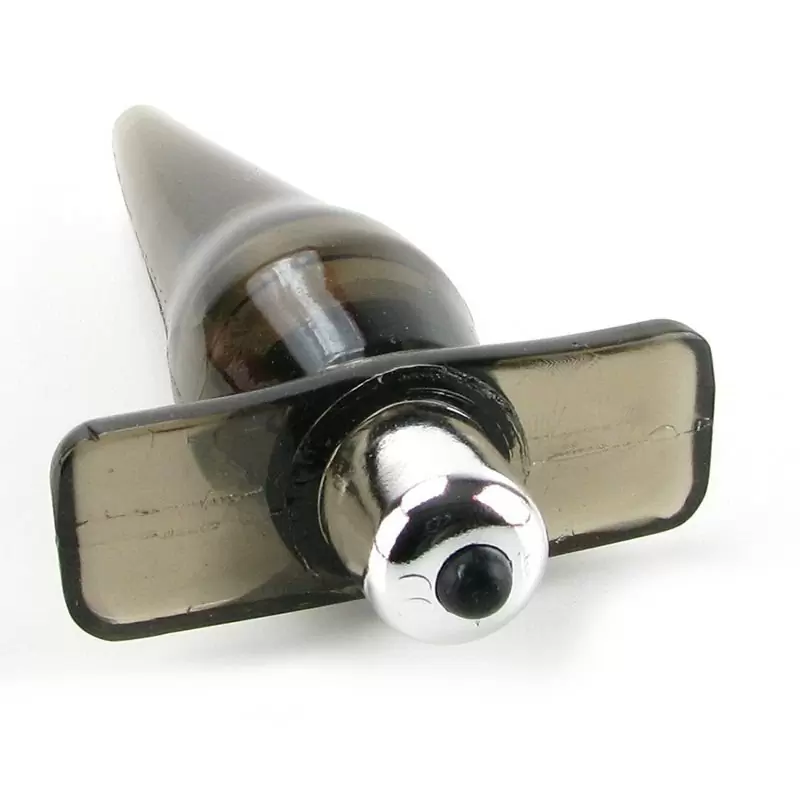 Анальная пробка Mini Vibro Tease с вибрацией – черный